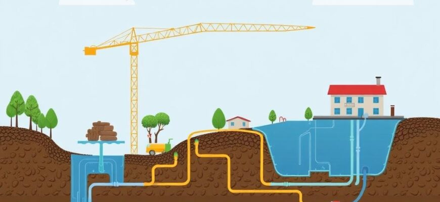 Как строят сети водоснабжения и водоотведения: от идеи до воды в кране
