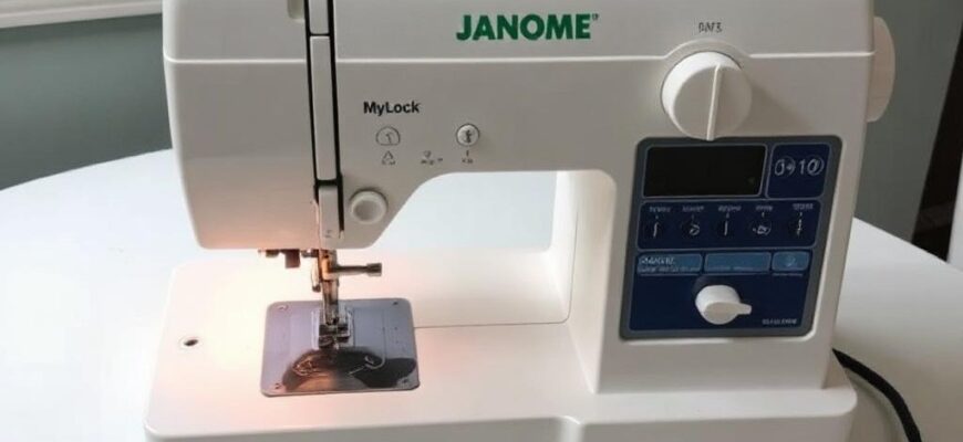 Janome MyLock: практичный оверлок для дома и небольшой мастерской